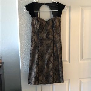 Guess Claudia lace overlay dress